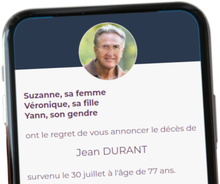 Guide pour créer un faire-part de décès : les auteurs du faire-part